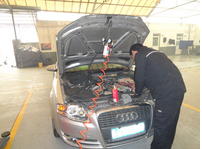 奔馳轎車發動機尾氣冒黑煙如何處理？